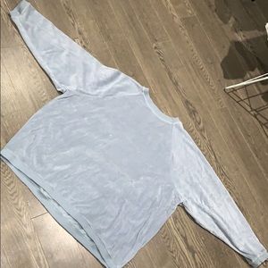 NEVER WORN- Aerie Crew Neck Velour Sweater